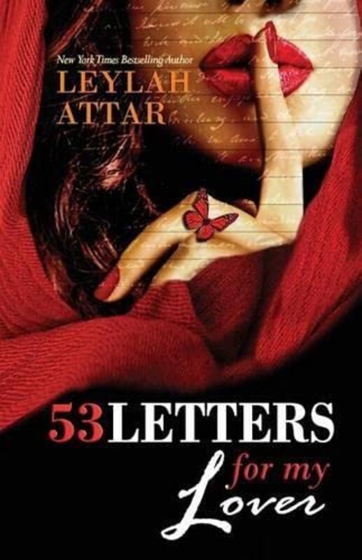 Book cover for "53 Letters For My Lover" by Leylah Attar