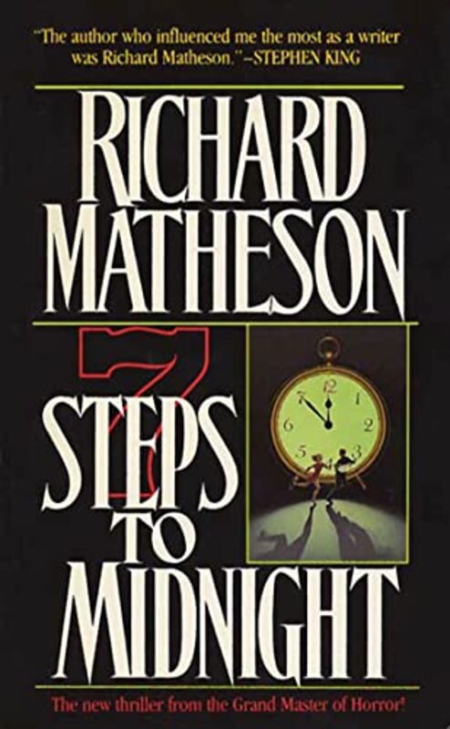 Book cover for "7 Steps to Midnight" by Richard Matheson