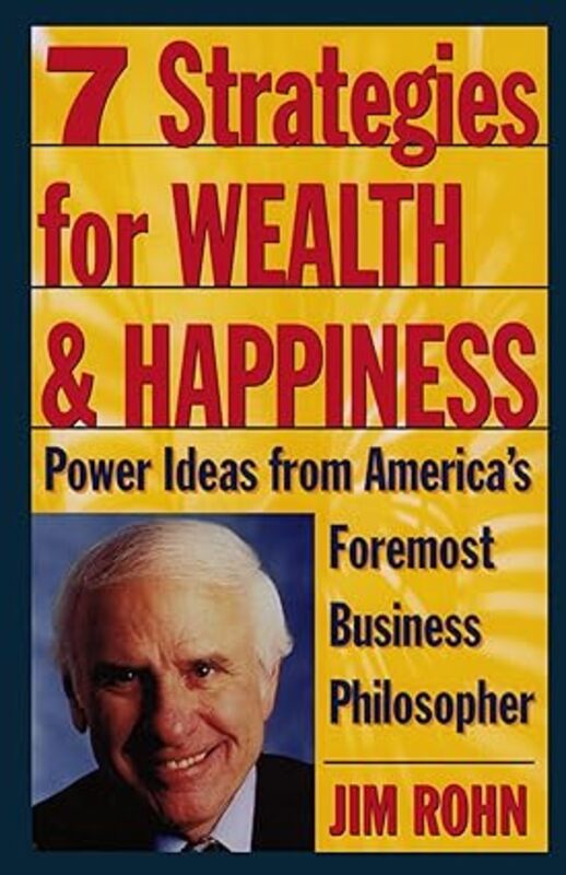 Book cover for "7 Strategies for Wealth & Happiness" by Jim Rohn