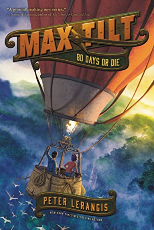Book cover for "80 Days or Die" by Peter Lerangis