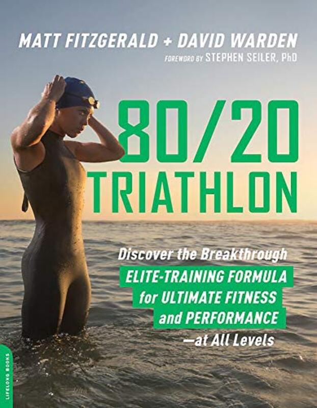 Book cover for "80/20 Triathlon" by Matt Fitzgerald
