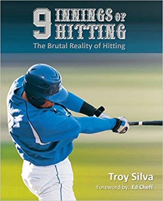 Book cover for "9 Innings of Hitting" by Troy Silva
