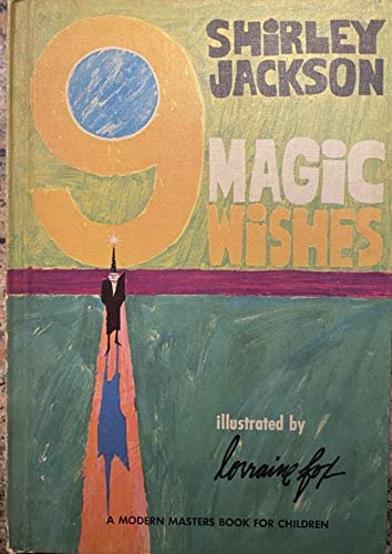 Book cover for "9 Magic Wishes" by Shirley Jackson
