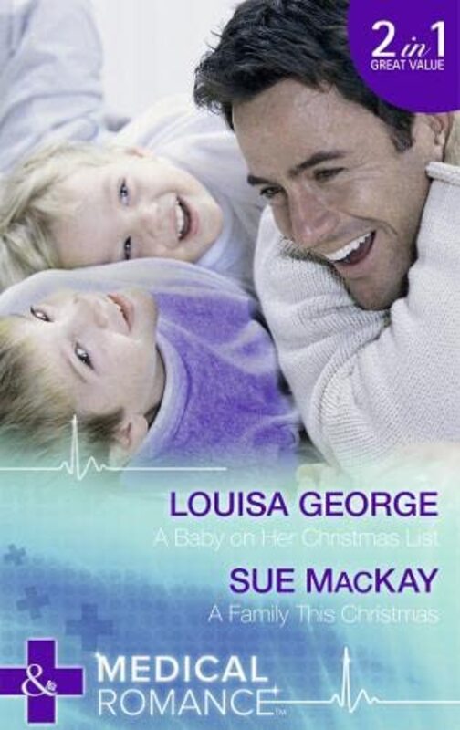 Book cover for "A Baby On Her Christmas List" by Louisa George