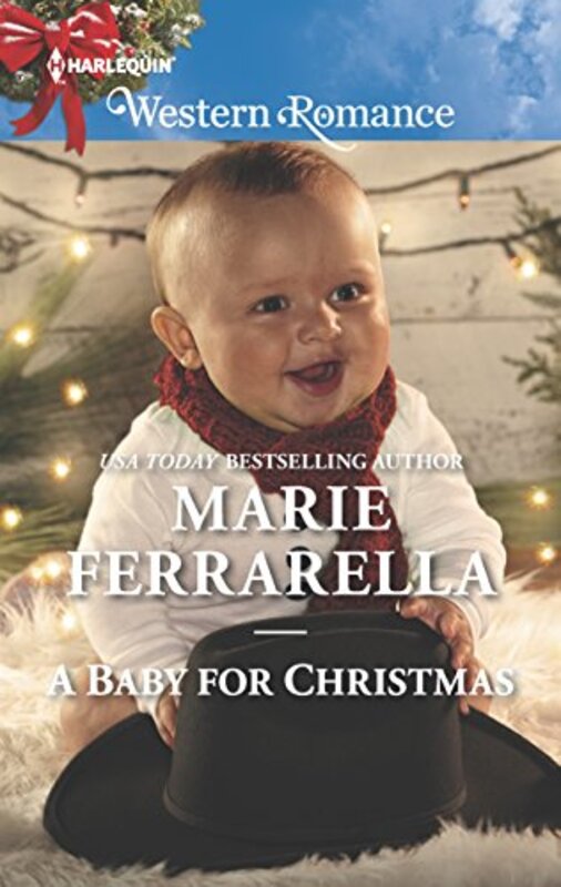 Book cover for "A Baby for Christmas" by Marie Ferrarella