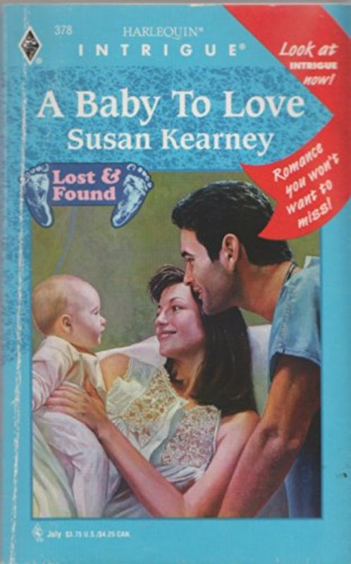 Book cover for "A Baby to Love" by Susan Kearney