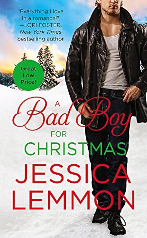 Book cover for "A Bad Boy for Christmas" by Jessica Lemmon