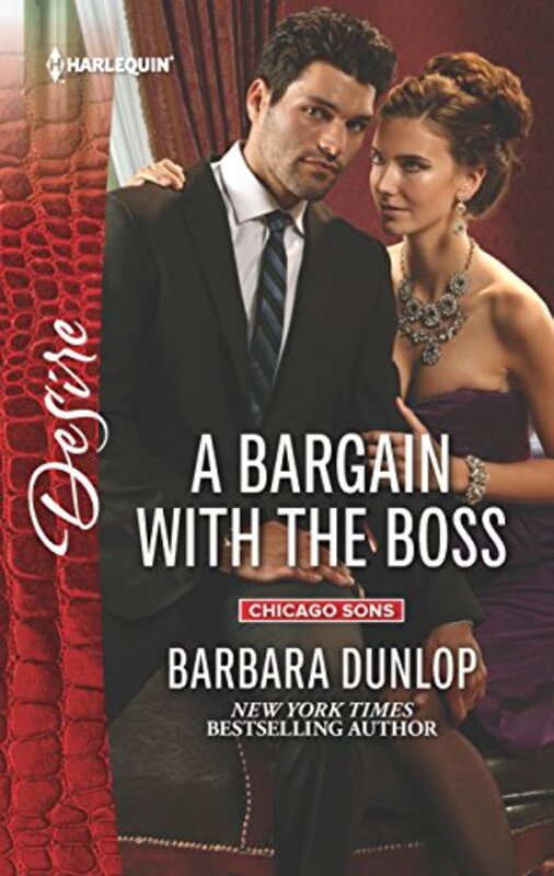 Book cover for "A Bargain with the Boss" by Barbara Dunlop