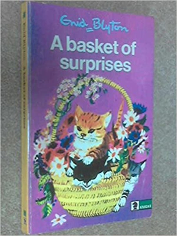 Book cover for "A Basket of Surprises" by Enid Blyton