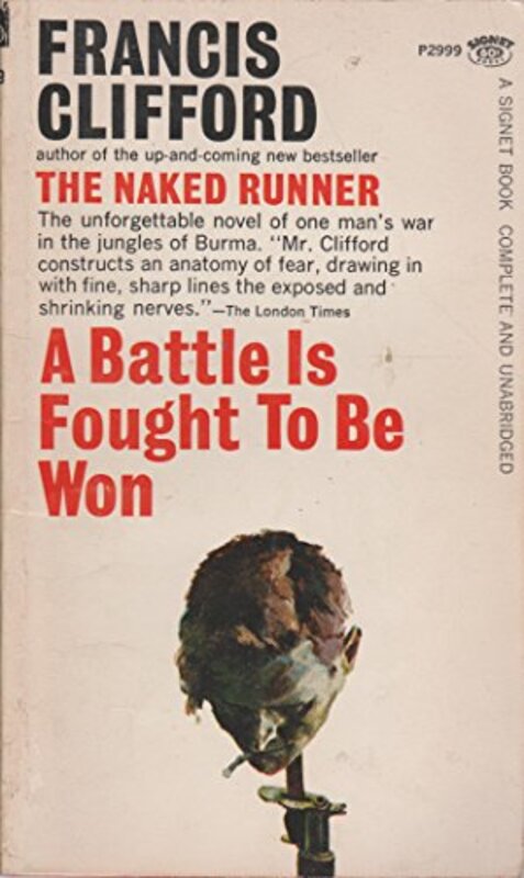 Book cover for "A Battle is Fought to Be Won" by Francis Clifford