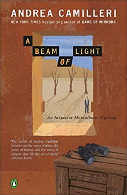 Book cover for "A Beam of Light" by Andrea Camilleri