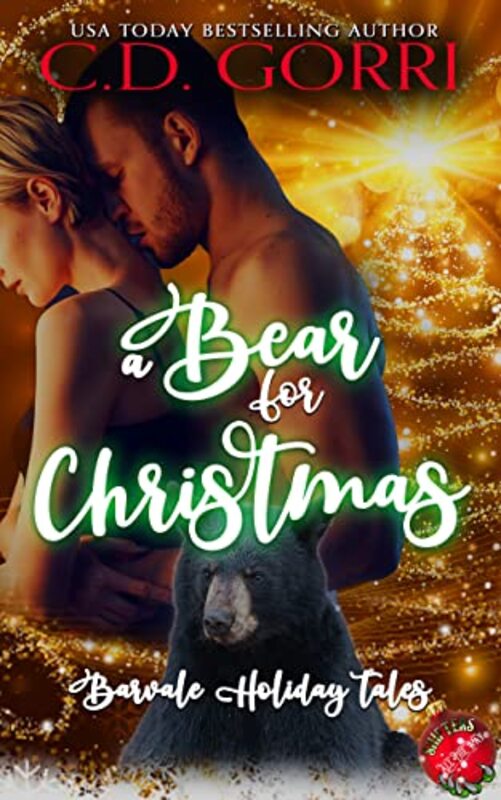 Book cover for "A Bear for Christmas" by CD Gorri
