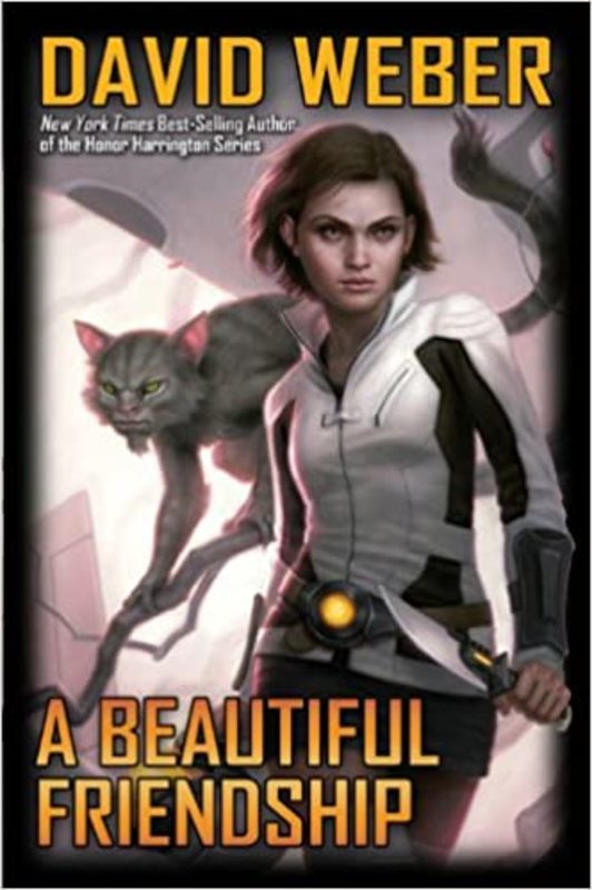 Book cover for "A Beautiful Friendship" by David Weber