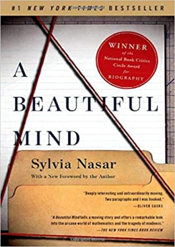 Book cover for "A Beautiful Mind" by Sylvia Nasar