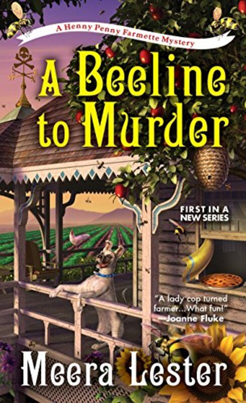 Book cover for "A Beeline to Murder" by Meera Lester
