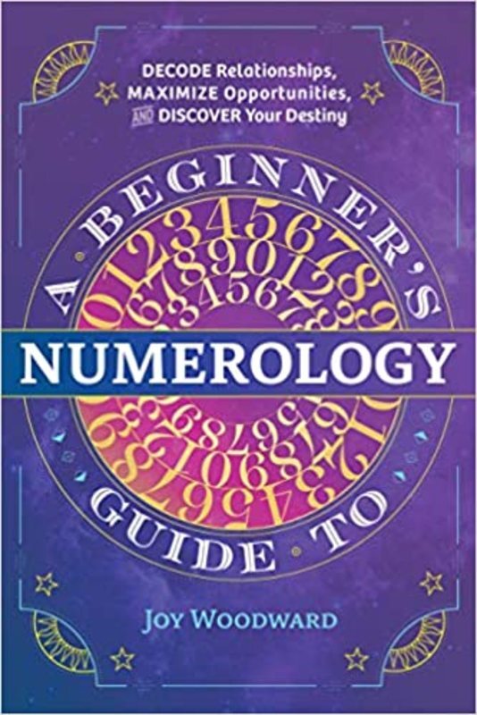 Book cover for "A Beginner's Guide to Numerology" by Joy Woodward