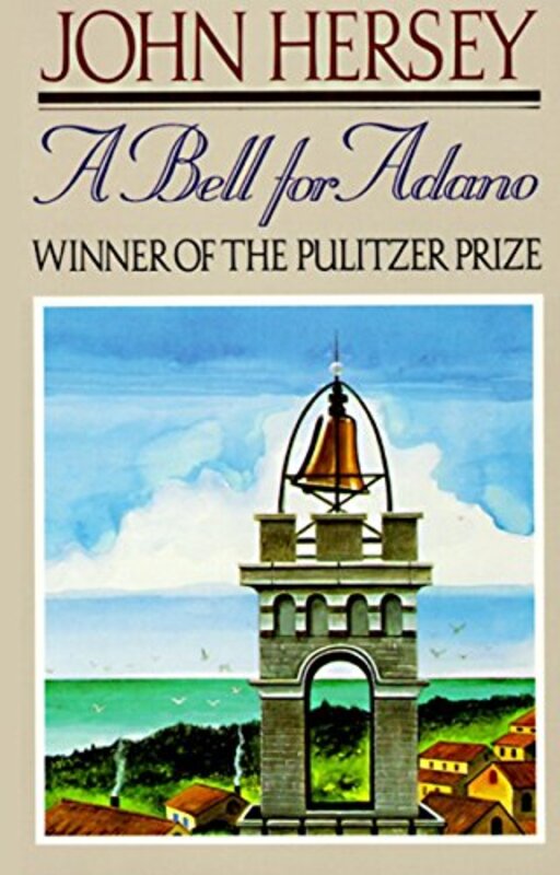 Book cover for "A Bell for Adano" by John Hersey