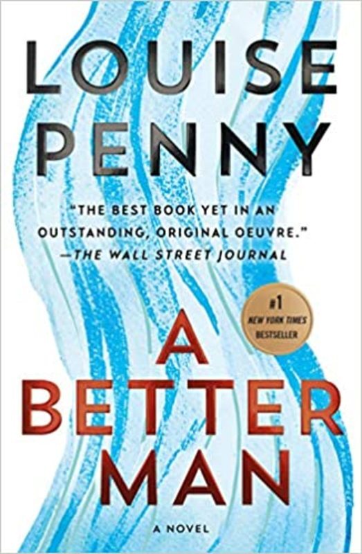 Book cover for "A Better Man" by Louise Penny