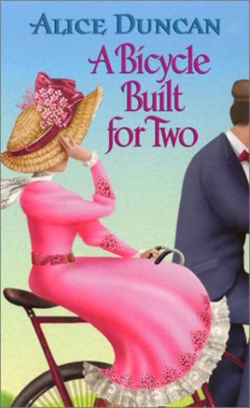 Book cover for "A Bicycle Built for Two" by Alice Duncan