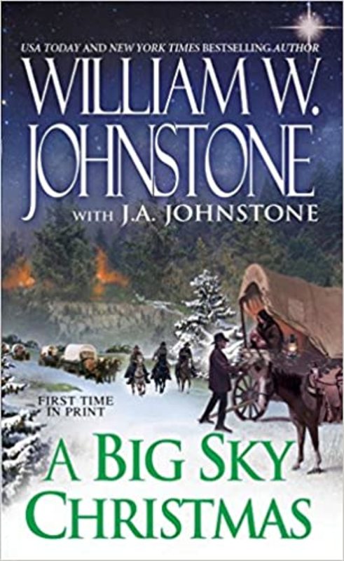 Book cover for "A Big Sky Christmas" by J A Johnstone