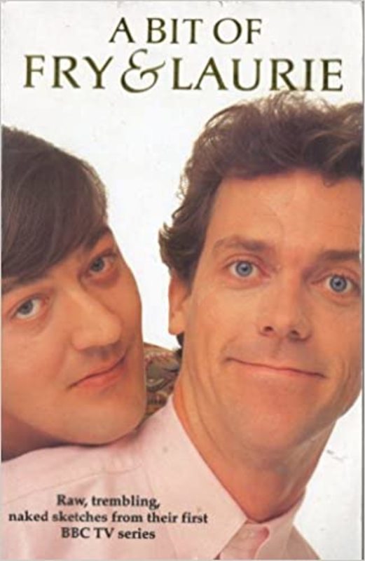 Book cover for "A Bit of Fry & Laurie"