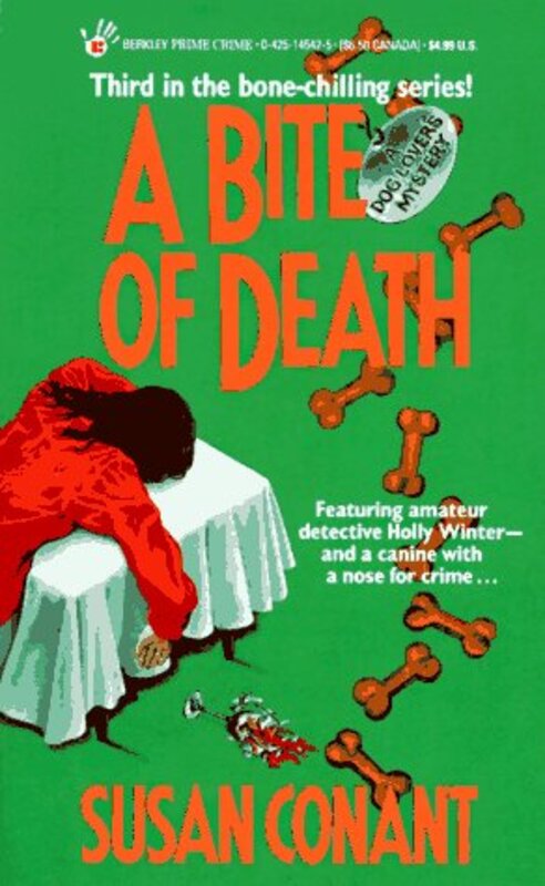 Book cover for "A Bite of Death" by Susan Conant