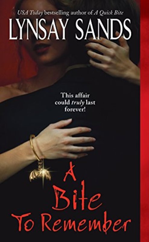 Book cover for "A Bite to Remember" by Lynsay Sands