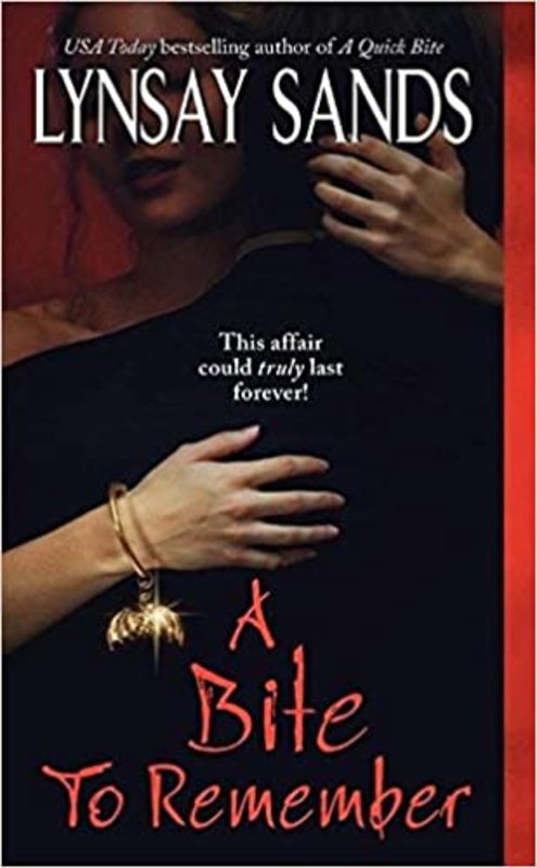Book cover for "A Bite to Remember" by Lynsay Sands