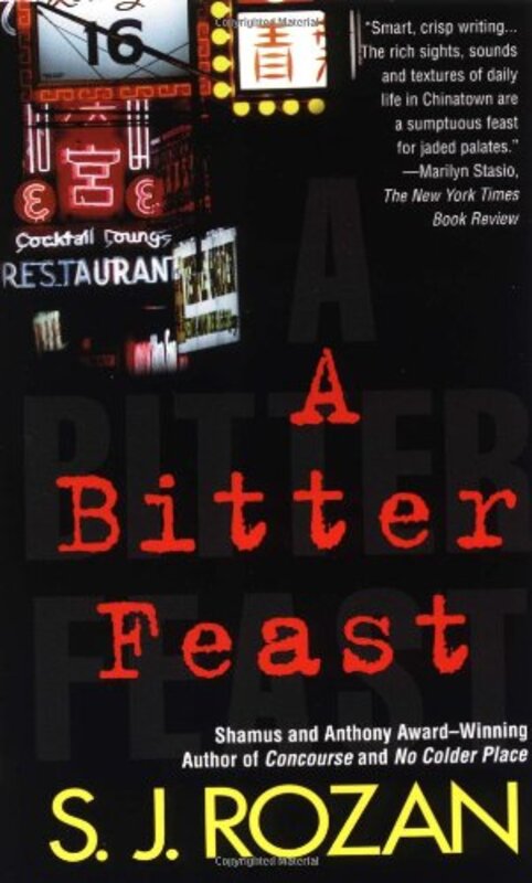Book cover for "A Bitter Feast" by SJ Rozan
