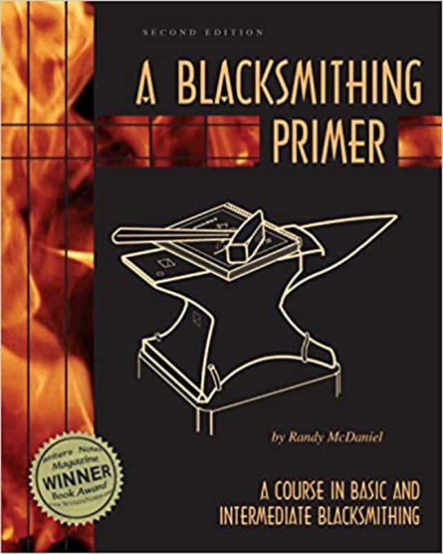 Book cover for "A Blacksmithing Primer" by Randy McDaniel