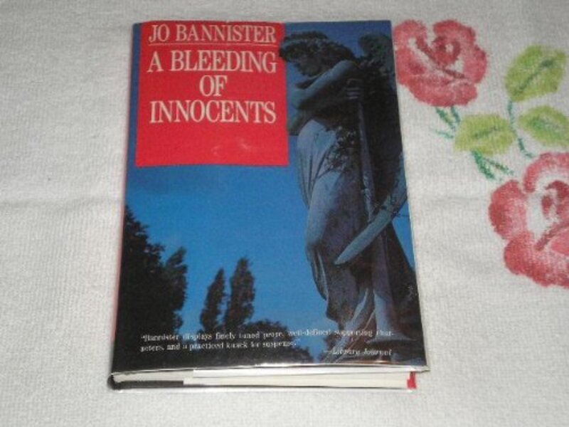 Book cover for "A Bleeding of Innocents" by Jo Bannister