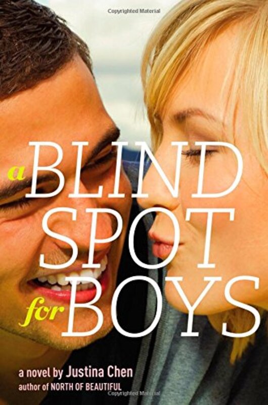 Book cover for "A Blind Spot for Boys" by Justina Chen