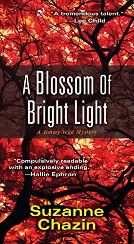 Book cover for "A Blossom of Bright Light" by Suzanne Chazin