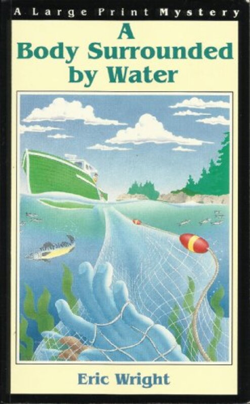 Book cover for "A Body Surrounded by Water" by Eric Wright