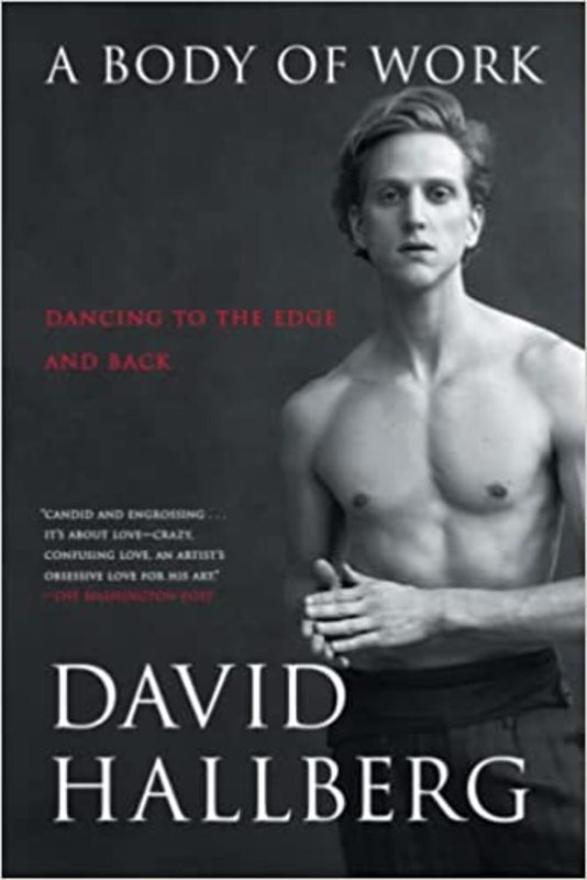 Book cover for "A Body of Work" by David Hallberg