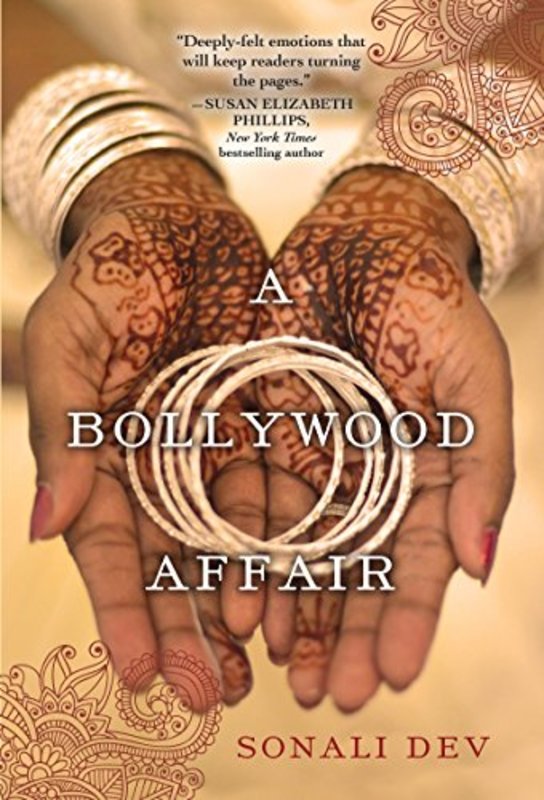 Book cover for "A Bollywood Affair" by Sonali Dev