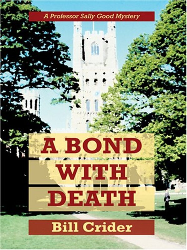 Book cover for "A Bond with Death" by Bill Crider