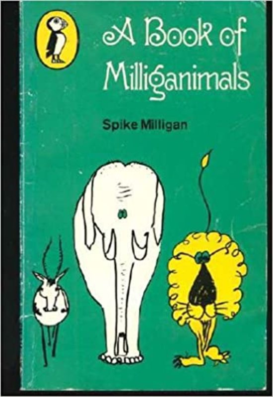 Book cover for "A Book of Milliganimals" by Spike Milligan