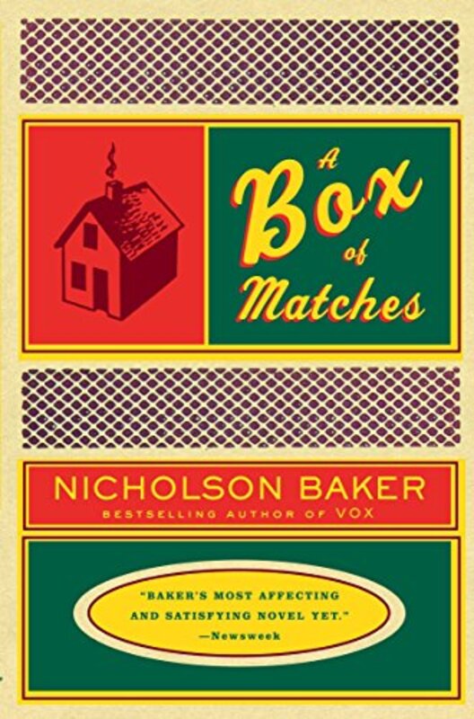 Book cover for "A Box of Matches" by Nicholson Baker