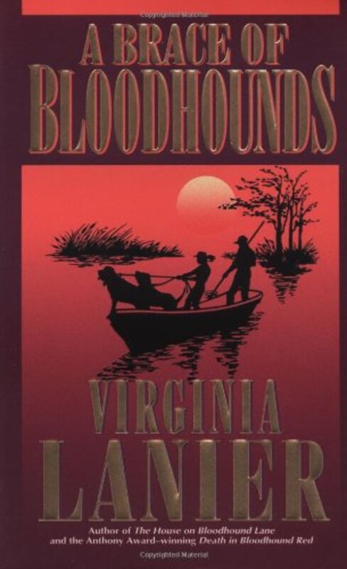 Book cover for "A Brace of Bloodhounds" by Virginia Lanier