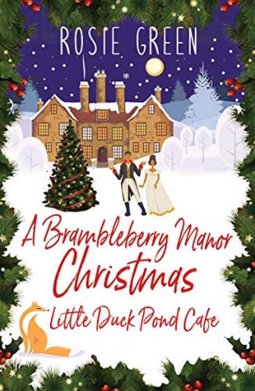 Book cover for "A Brambleberry Manor Christmas" by Rosie Green