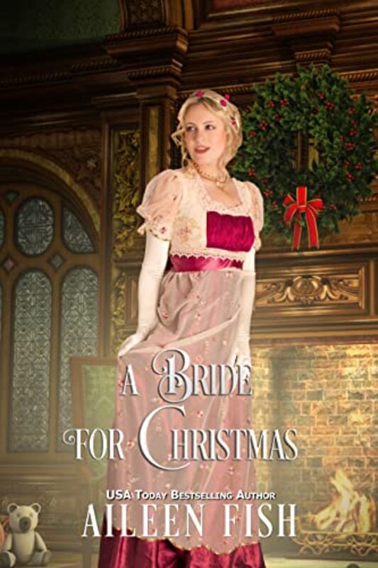 Book cover for "A Bride For Christmas" by Aileen Fish