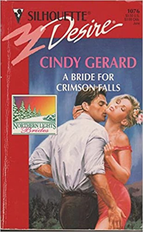 Book cover for "A Bride for Crimson Falls" by Cindy Gerard
