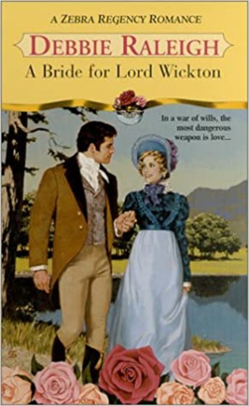 Book cover for "A Bride for Lord Wickton" by Alexandra Ivy