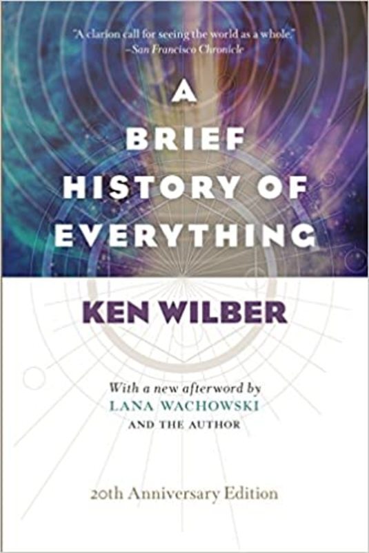 Book cover for "A Brief History of Everything" by Ken Wilber