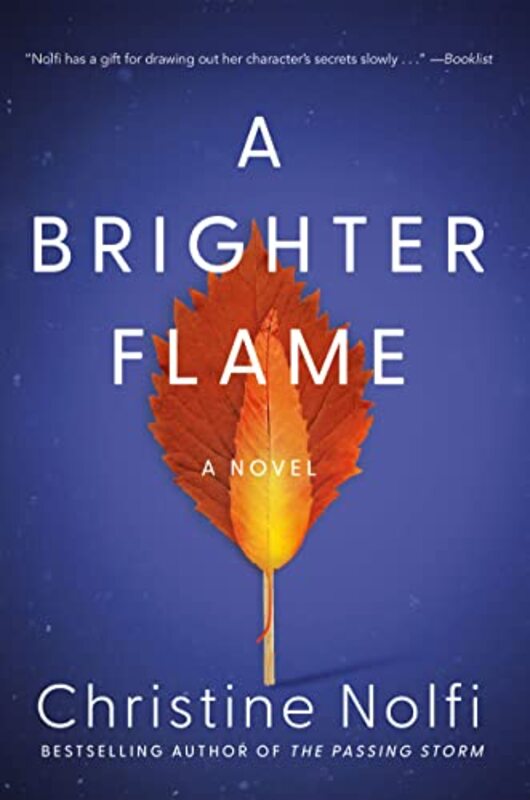 Book cover for "A Brighter Flame" by Christine Nolfi