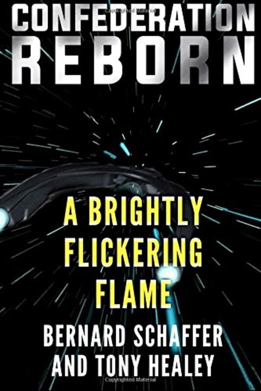 Book cover for "A Brightly Flickering Flame" by Tony Healey