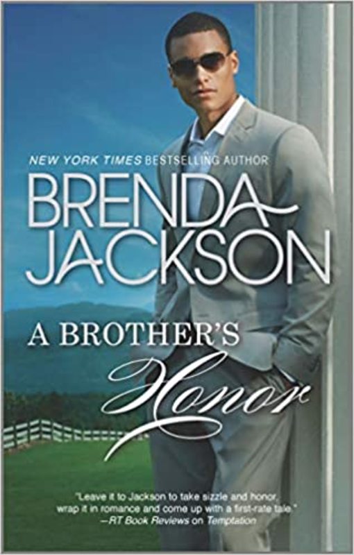 Book cover for "A Brother's Honor" by Brenda Jackson