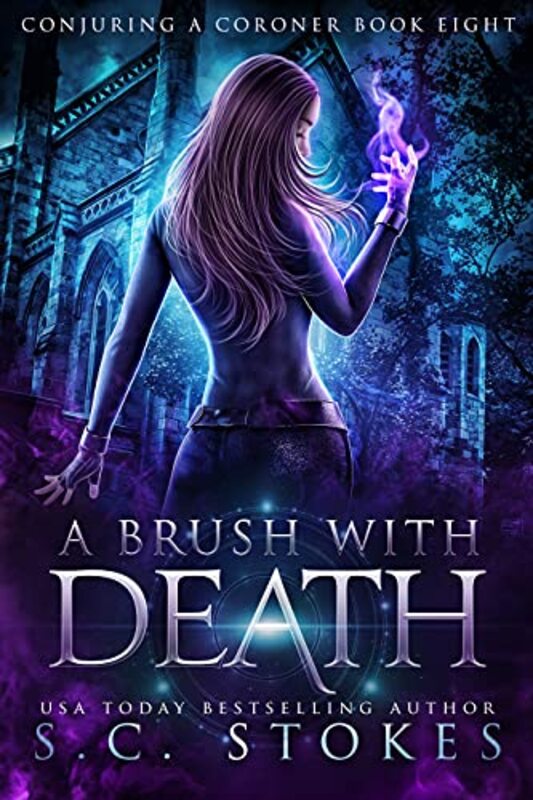 Book cover for "A Brush With Death" by SC Stokes