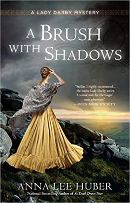 Book cover for "A Brush with Shadows" by Anna Lee Huber